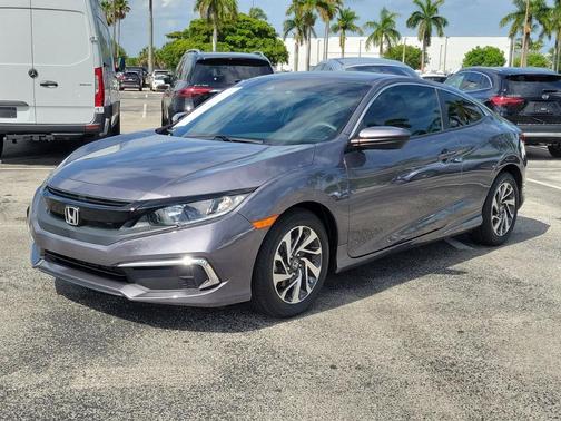 Modern Steel Metallic 2019 Honda Civic LX