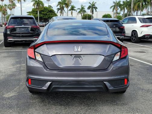 Modern Steel Metallic 2019 Honda Civic LX