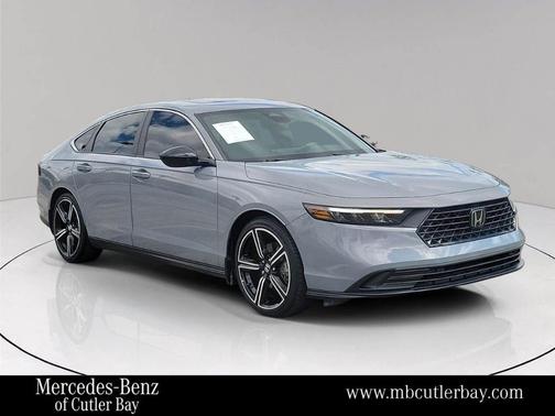 Urban Gray Pearl 2024 Honda Accord Hybrid Sport