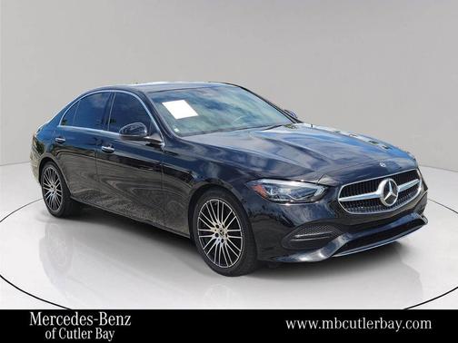 Black 2023 Mercedes-Benz C-Class C 300 4MATIC