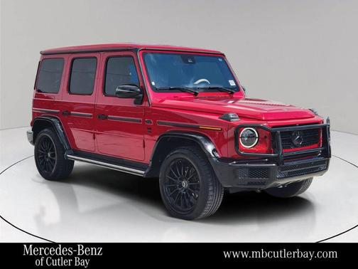 G manufaktur Jupiter Red 2021 Mercedes-Benz G-Class G 550 4MATIC