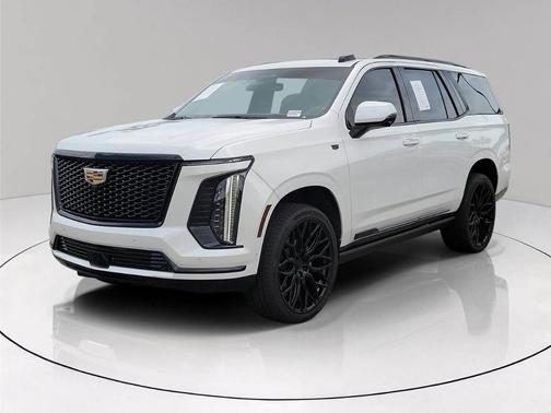 Crystal White Tri-Coat 2025 Cadillac Escalade Sport Platinum