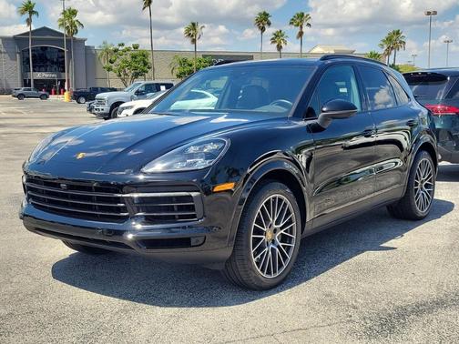 Black 2021 Porsche Cayenne S