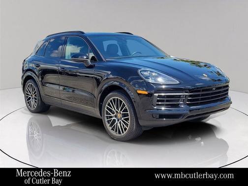 Black 2021 Porsche Cayenne S