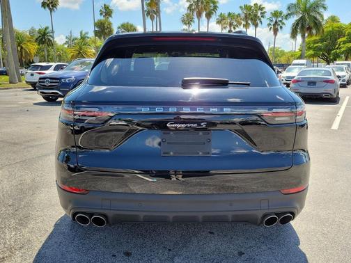 Black 2021 Porsche Cayenne S