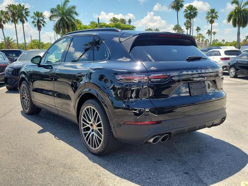 Black 2021 Porsche Cayenne S