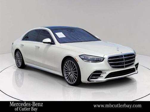 Diamond White 2022 Mercedes-Benz S-Class S 580 4MATIC