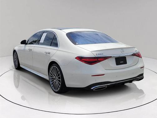 Diamond White 2022 Mercedes-Benz S-Class S 580 4MATIC