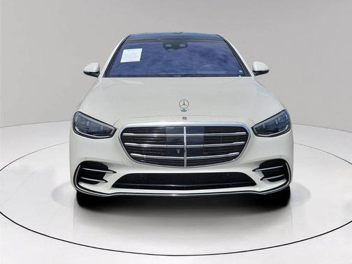 Diamond White 2022 Mercedes-Benz S-Class S 580 4MATIC