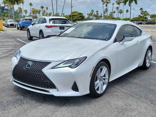 White Pearl 2025 Lexus RC 300 Base