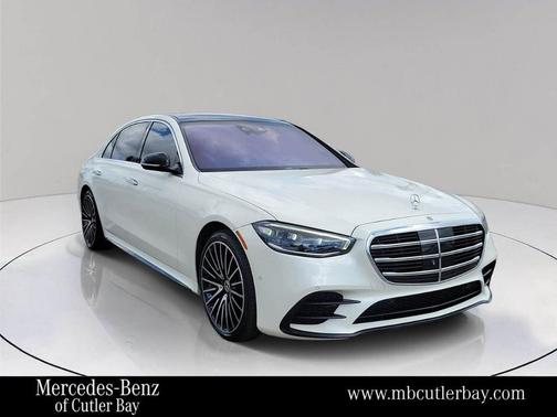 Diamond White 2022 Mercedes-Benz S-Class S 500 4MATIC