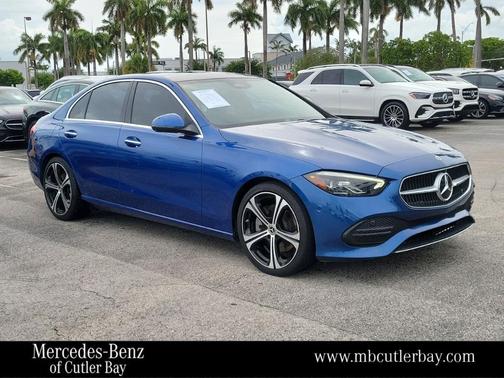Starling Blue Metallic 2022 Mercedes-Benz C-Class C 300