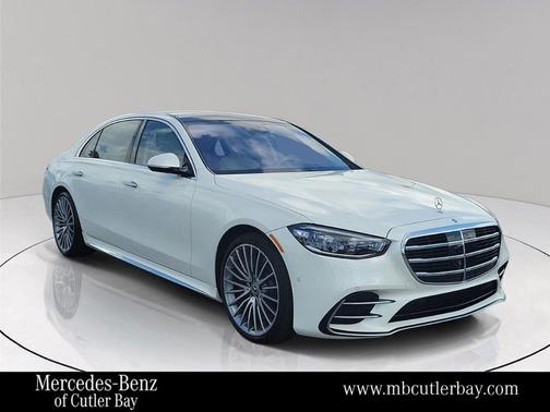 Diamond White 2022 Mercedes-Benz S-Class S 500 4MATIC