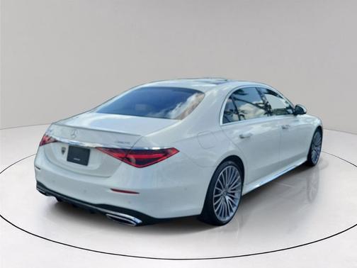 Diamond White 2022 Mercedes-Benz S-Class S 500 4MATIC