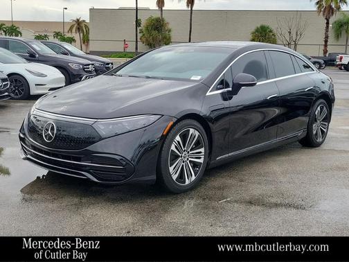 Obsidian Black Metallic 2024 Mercedes-Benz EQS 450+ Base