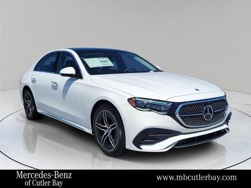 White 2026 Mercedes-Benz E-Class E 350