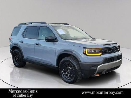 Sonic Gray Pearl 2026 Honda Passport TrailSport Elite Blackout