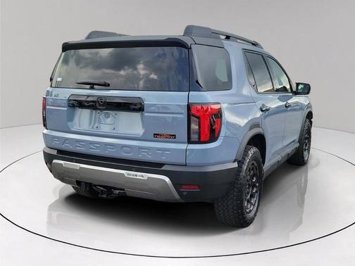 Sonic Gray Pearl 2026 Honda Passport TrailSport Elite Blackout