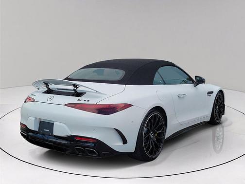 Moonlight White 2022 Mercedes-Benz AMG SL 63 Base