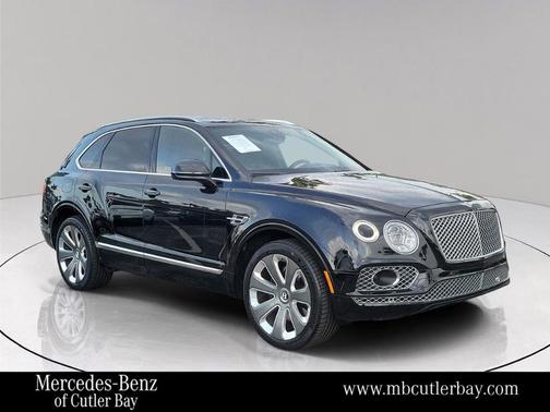 Black 2018 Bentley Bentayga W12