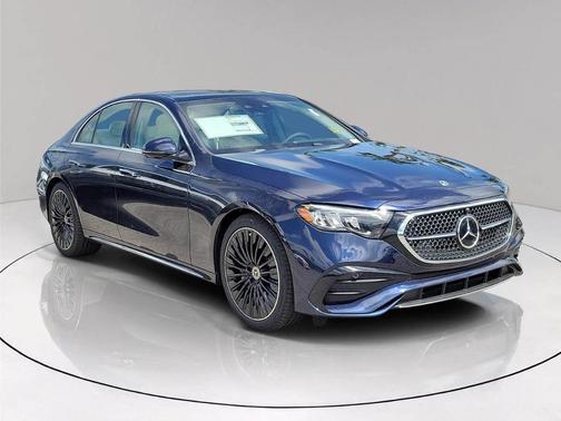 Blue 2026 Mercedes-Benz E-Class E 450 4MATIC