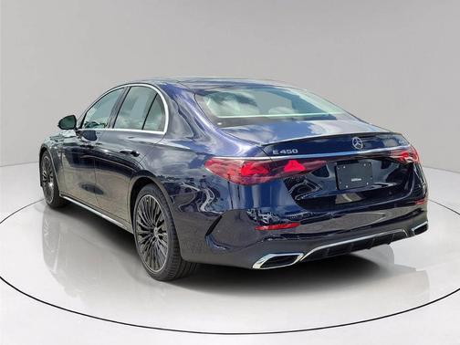 Blue 2026 Mercedes-Benz E-Class E 450 4MATIC