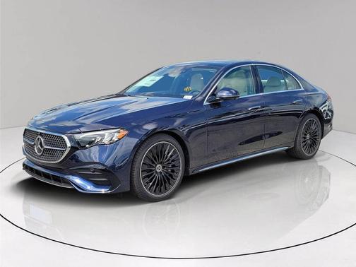 Blue 2026 Mercedes-Benz E-Class E 450 4MATIC