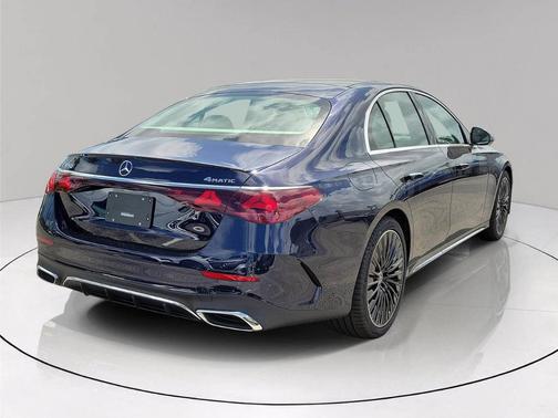 Blue 2026 Mercedes-Benz E-Class E 450 4MATIC