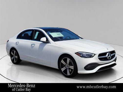 White 2026 Mercedes-Benz C-Class C 300