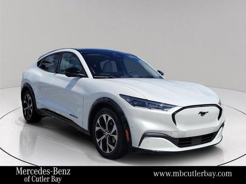White Metallic 2023 Ford Mustang Mach-E Premium