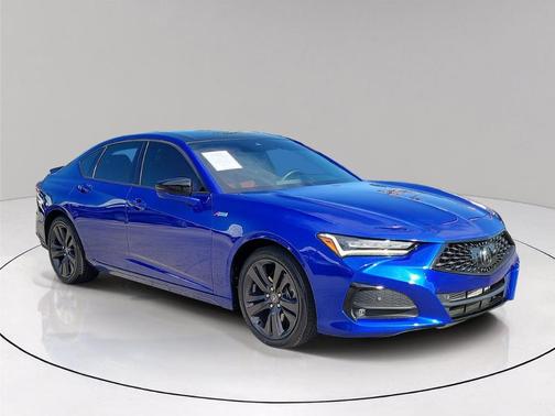 Apex Blue Pearl 2023 Acura TLX A-Spec