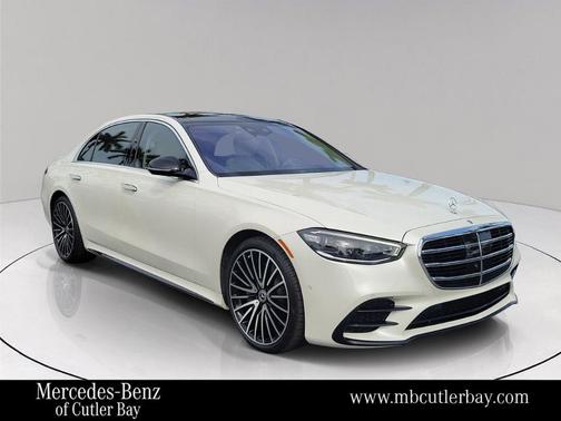 Diamond White 2022 Mercedes-Benz S-Class S 500 4MATIC