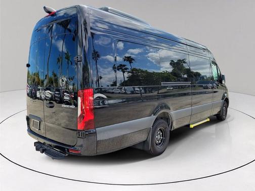 Obsidian Black Metallic 2025 Mercedes-Benz Sprinter 3500XD High Roof