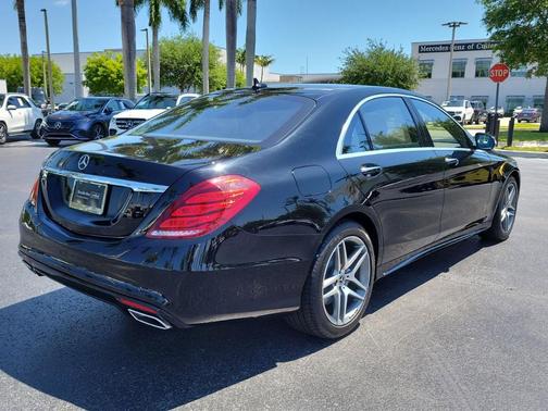 Black 2017 Mercedes-Benz S-Class S 550