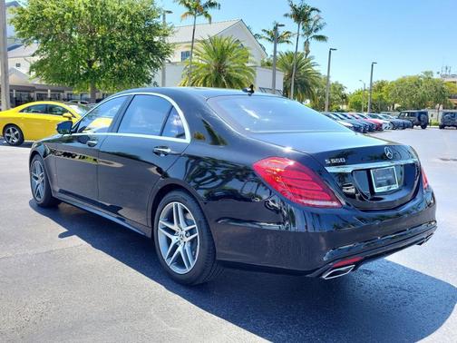 Black 2017 Mercedes-Benz S-Class S 550