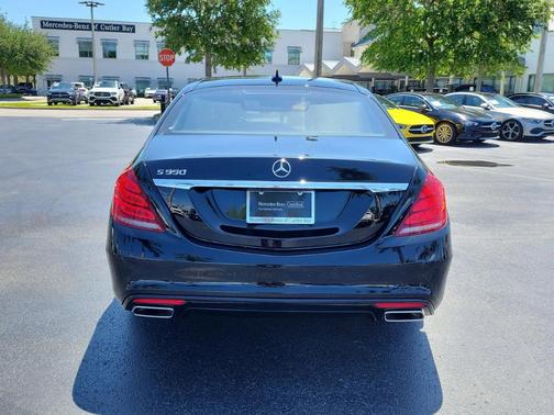 Black 2017 Mercedes-Benz S-Class S 550