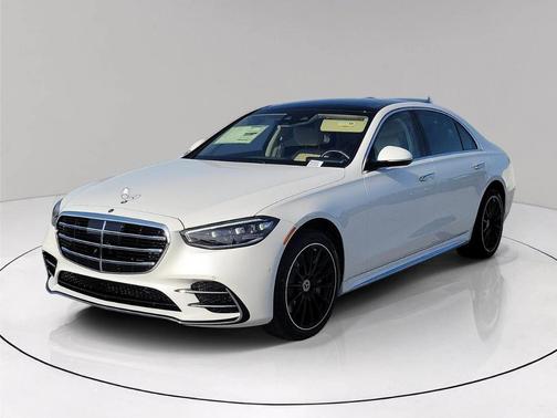 White 2026 Mercedes-Benz S-Class Base