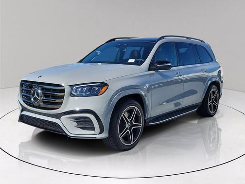 Gray 2026 Mercedes-Benz GLS 450 4MATIC