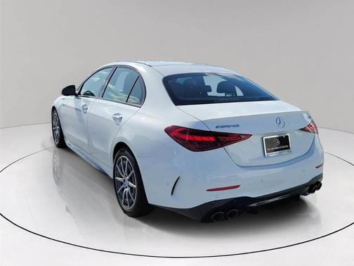 White 2026 Mercedes-Benz AMG C 43 Base 4MATIC
