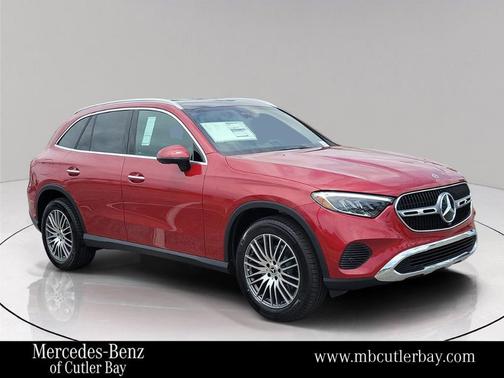 Red 2026 Mercedes-Benz GLC 300 Base