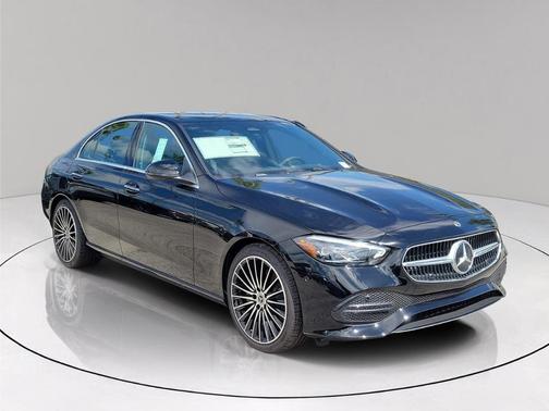 Black 2026 Mercedes-Benz C-Class C 300