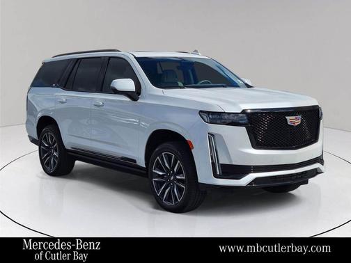 Crystal White Tri-Coat 2024 Cadillac Escalade Sport Platinum