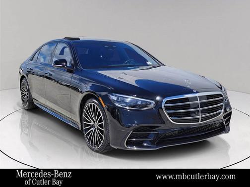 Black 2023 Mercedes-Benz S-Class S 500 4MATIC