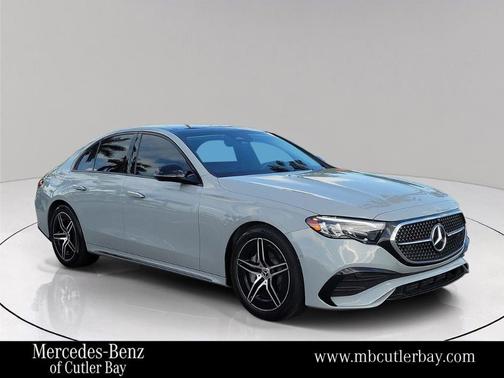 Alpine Gray 2024 Mercedes-Benz E-Class E 450 4MATIC
