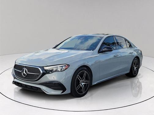 Alpine Gray 2024 Mercedes-Benz E-Class E 450 4MATIC
