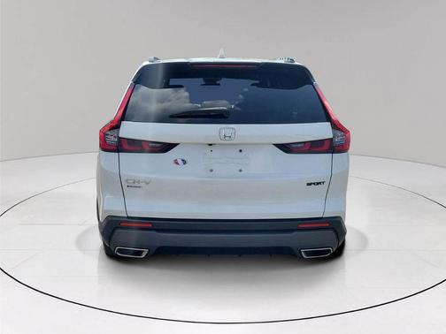 White 2025 Honda CR-V Hybrid Sport-L