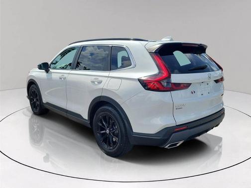 White 2025 Honda CR-V Hybrid Sport-L