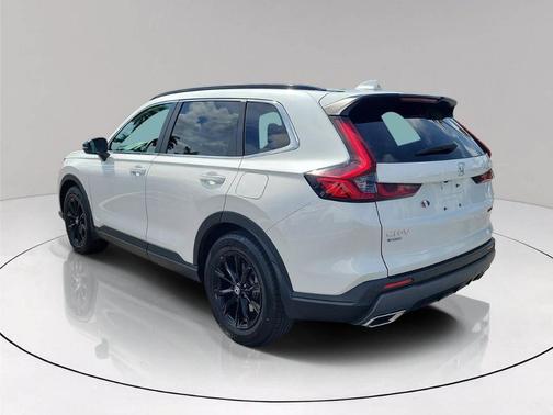 White 2025 Honda CR-V Hybrid Sport-L