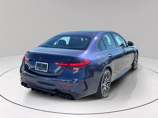 Blue 2026 Mercedes-Benz AMG C 43 Base 4MATIC