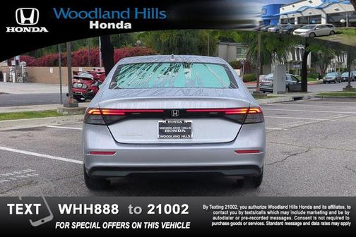 Solar Silver Metallic 2024 Honda Accord EX